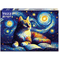 Yazz 4011 Starry Cat 1000pc Jigsaw Puzzle