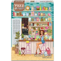 Yazz 4016 Cozy Cafe 1000pc Jigsaw Puzzle