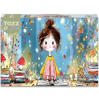 Yazz 4017 Girl & Books 1000pc Jigsaw Puzzle