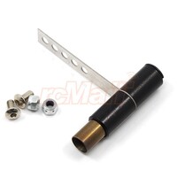 Yeah Racing 1/10 Scale Stainless Steel Exhaust Pipe 
