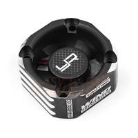 Yeah Racing Aluminum Case 30mm Booster Cooling Fan Black 