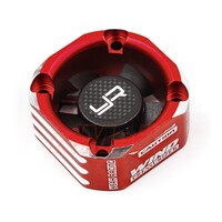 Yeah Racing Aluminum Case 30mm Booster Cooling Fan Red 