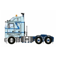 Drake 1/50 Kenworth K200 Light Blue 2.3 Cabin Diecast Truck Z01441