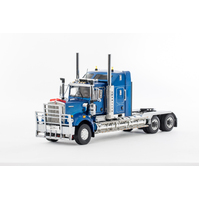 Drake 1/50 Kenworth C509 - Metallic Blue Diecast Truck