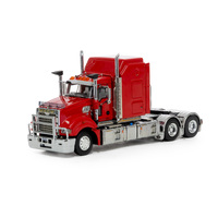 Drake 1/50 Mack Late Edition Super-Liner Red/Black Diecast Model