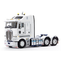 Drake 1/50 Kenworth K200 White/Blue 2.3 Diecast Truck