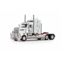Drake 1/50 Kenworth T909 White/Red Diecast Model Truck