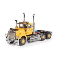 Drake 1/50 Yellow/Black Mack Day Cab Series 1 Diecast Model