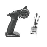 ZD Racing 7592 DBX-101 2.4G Radio + Brushed 2H1 ESC