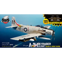 Zoukei-Mura 1/32 Douglas A-1H Skyraider U.S. Navy Includes U.S. Aircraft Weapons Plastic Model Kit