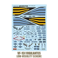 Zoukei-Mura 1/48 F-4S Marking Set 2 VF-151 Low Visibility