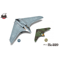 Zoukei-Mura 1/72 & 1/144 Horten Ho 229 Plastic Model Kit