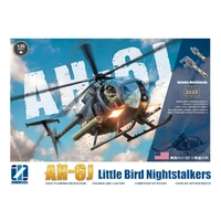 Zimi Model 1/35 AH-6J Little Bird Nightstalkers Plastic Model Kit