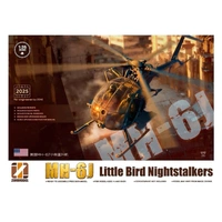 Zimi Model 1/35 MH-6J Little Bird Nightstalkers Plastic Model Kit