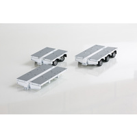 Drake 1/50 Deck 2x8 3x8 Steerable Trailer White Accessory Kit Diecast