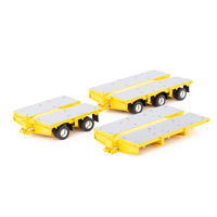 Drake 1/50 Steerable Trailer - Chrome Yellow Diecast Accessory