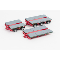 Drake 1/50 Deck 2x8 3x8 Steerable Trailer Membrey Accessory Kit Diecast
