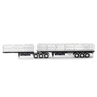 Drake 1/50 Maxi Trans B Double Flat Top - Black Diecast 09136