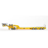 Drake 1/50 2x8 Dolly And 4x8 Trailer Yellow Diecast