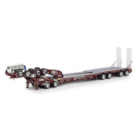 Drake 1/50 Patlin Transport 4x8 Set with Hydraulic Neck Diecast Trailer