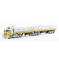 Drake 1/50 Big Hill Cranes Kenworth Freighter B Double Combination Diecast Model Truck