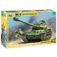 Zvezda 1/35 Josef Stalin-2 Soviet Heavy Tank Plastic Model Kit 3524