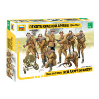 Zvezda 3526 1/35 Red Army Infantry (1940-42) Plastic Model Kit