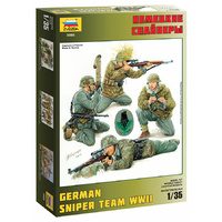 Zvezda 3595 1/35 German Sniper Team Plastic Model Kit