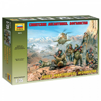 Zvezda 3619 1/35 Soviet Paratroops Afghanistan Plastic Model Kit