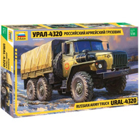 Zvezda 1/35 Ural 4320 Truck Plastic Model Kit 3654