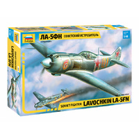 Zvezda 4801 1/48 La-5 FN Soviet Fighter Plastic Model Kit