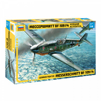 Zvezda 1/48 Messerschmitt Bf-109 F4 Plastic Model Kit 4806