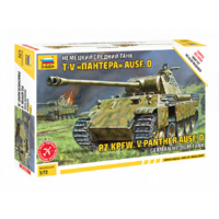 Zvezda 1/72 Panzerkampfw.V Panther Ausf.D Plastic Model Kit 5010