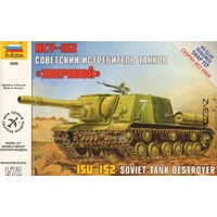 Zvezda 5026 1/72 Self Propelled Gun ISU-152 Plastic Model Kit