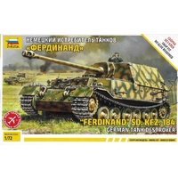 Zvezda 5041 1/72 Ferdinand Sd.Kfz.184 Plastic Model Kit