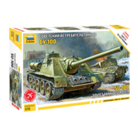 Zvezda 5044 1/72 Soviet Self-propelled Gun SU-100 Plastic Model Kit