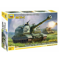 Zvezda 5045 1/72 MSTA-S Self Propelled Howitzer Plastic Model Kit