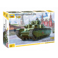 Zvezda 1/72 T-35 Soviet Heavy Tank WWII Plastic Model Kit 5061