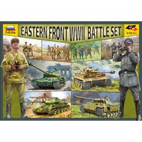 Zvezda 1/72 Battle Set Eastern Front WWII Plastic Model Kit 5203