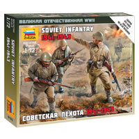 Zvezda 6103 1/72 Soviet Infantry 1941 Plastic Model Kit