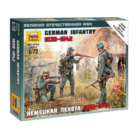 Zvezda 1/72 German Infantry East Front 1941 Plastic Model Kit 6105