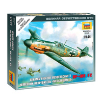 Zvezda 1/144 Messerschmitt Bf 109F-2 Plastic Model Kit 6116
