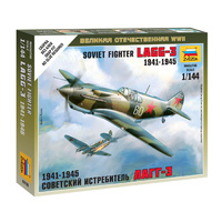 Zvezda 1/144 Soviet Fighter LaGG-3 Plastic Model Kit 6118