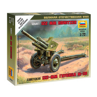 Zvezda 1/72 Soviet M-30 Howitzer Plastic Model Kit 6122