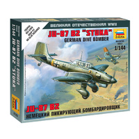 Zvezda 1/144 Junkers JU-87 Stuka Plastic Model Kit 6123