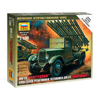 Zvezda 1/100 Katyusha Plastic Model Kit 6128
