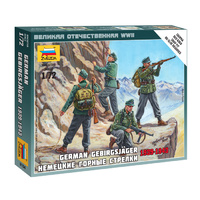 Zvezda 1/72 German Gebirgsjäger Plastic Model Kit 6154
