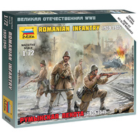 Zvezda 6163 1/72 Romanian Infantry Plastic Model Kit