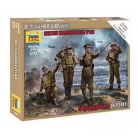 Zvezda 1/72 British Headquarter WWII Plastic Model Kit 6174