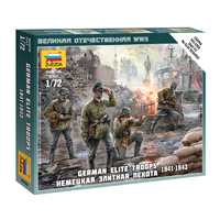 Zvezda 6180 1/72 German Elite Troops 1939-43 Plastic Model Kit